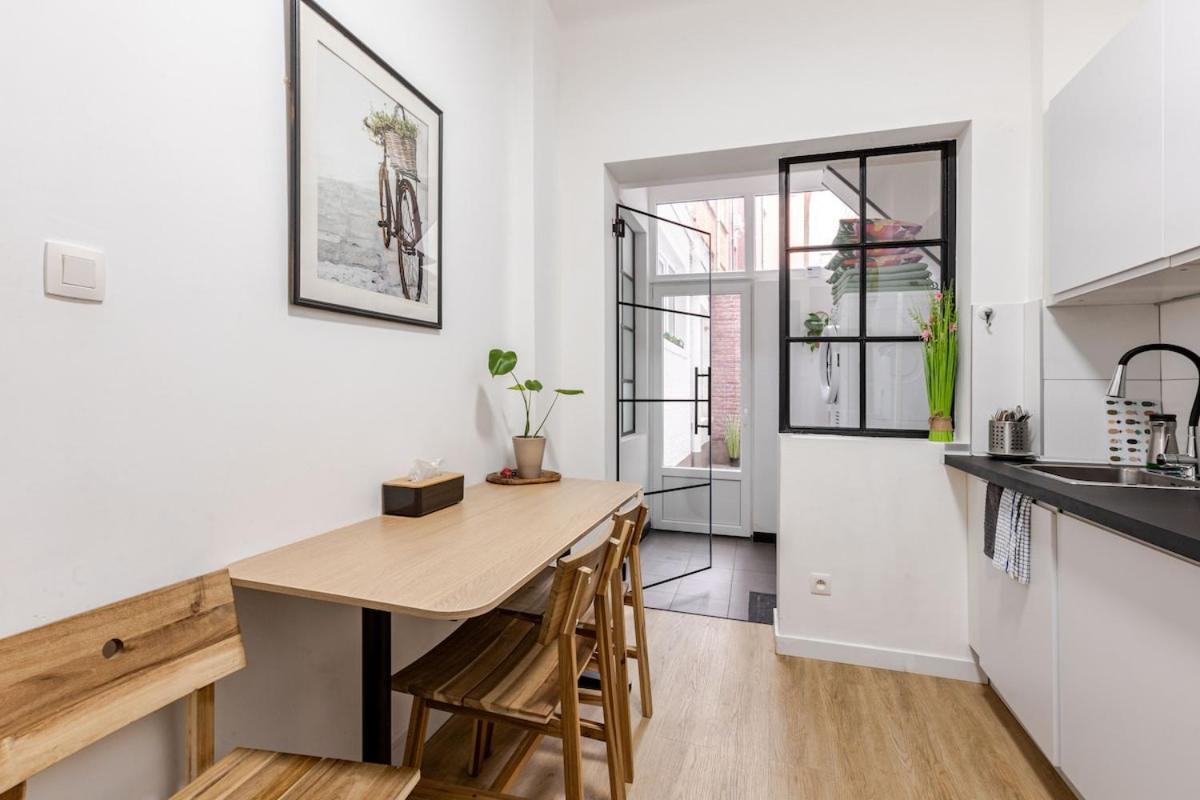 Cosy Appartement Met Tuin In Centrum Antwerpen Gratis Parking Free Parking! מראה חיצוני תמונה