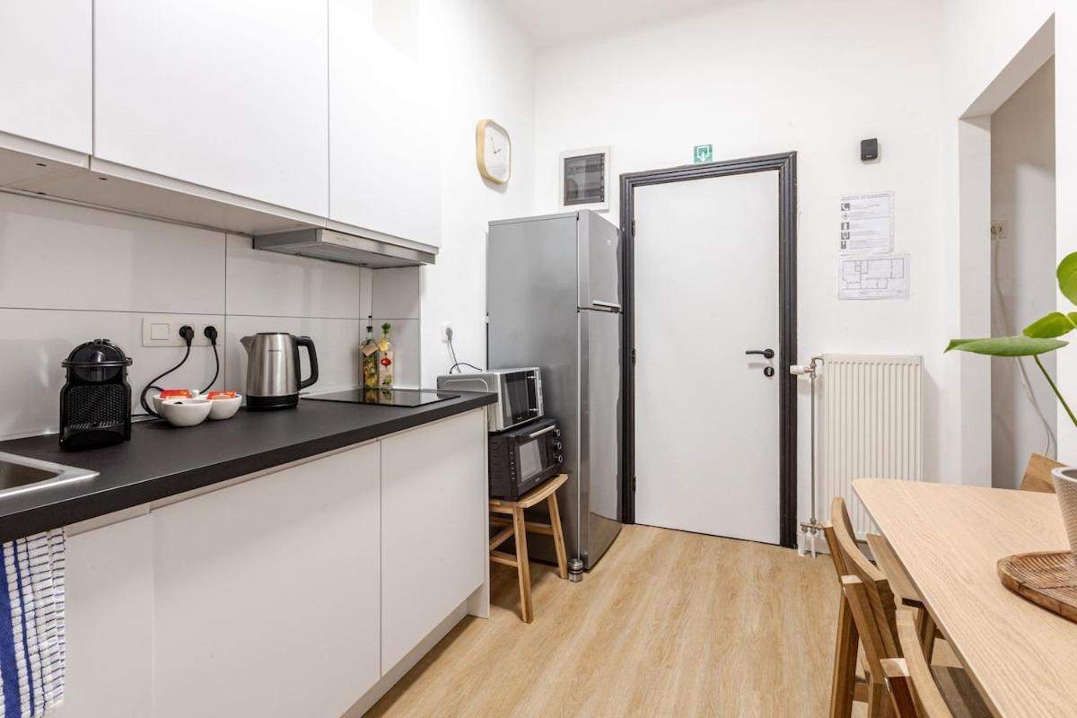 Cosy Appartement Met Tuin In Centrum Antwerpen Gratis Parking Free Parking! מראה חיצוני תמונה