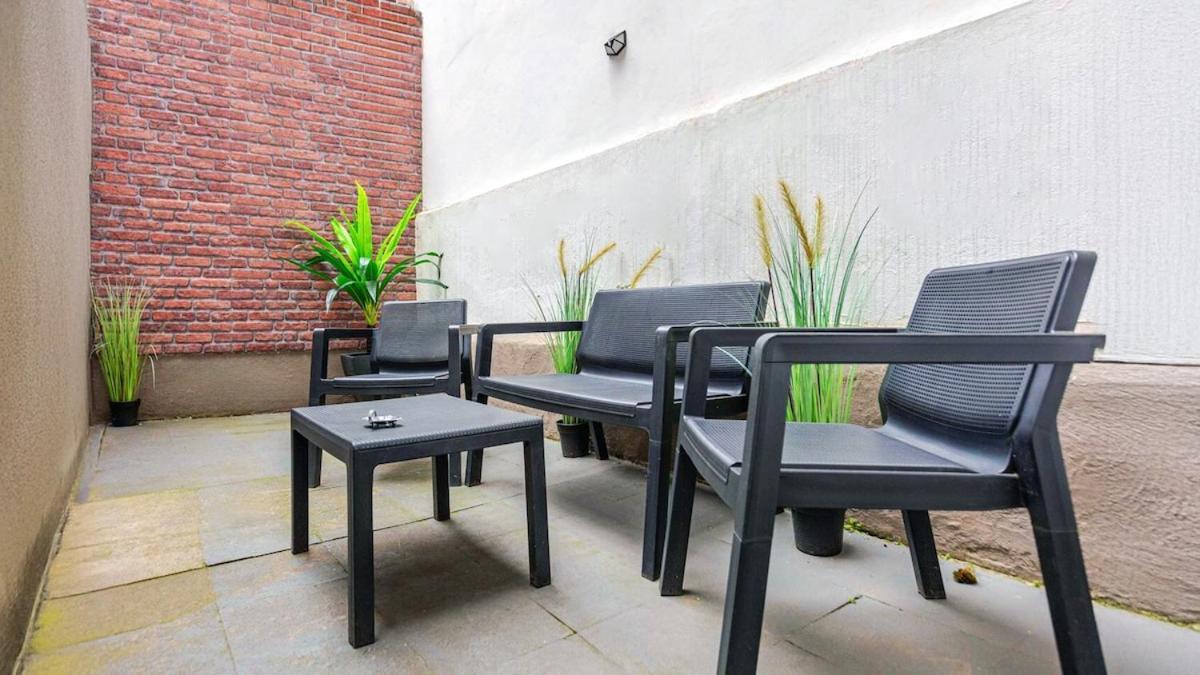Cosy Appartement Met Tuin In Centrum Antwerpen Gratis Parking Free Parking! מראה חיצוני תמונה